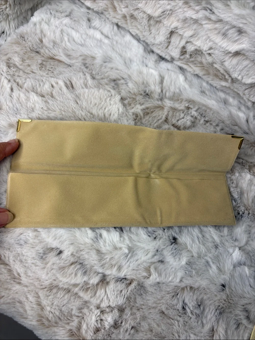 Becora Suede Flat Watch Case